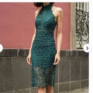 NWT. Bardot | Dresses | Bardot - Gemma Midi Dress In Green size 8